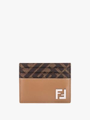 Fendi 皮革卡包