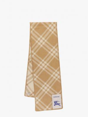 Burberry 格纹羊毛围巾