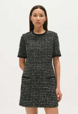 小香风连衣裙
