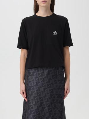 Fendi logoT恤
