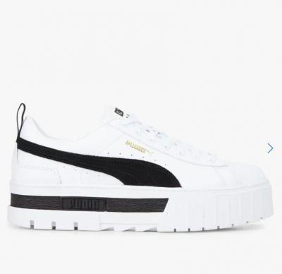 Puma MAYZE黑色厚底鞋
