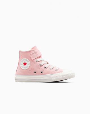 Chuck Taylor Y2K 粉色爱心高帮鞋