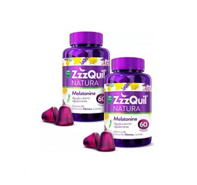 ZzzQuil 褪黑素软糖60粒*2