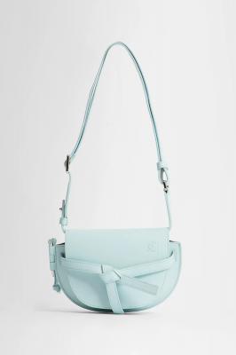 LOEWE薄荷色迷你Gate包包