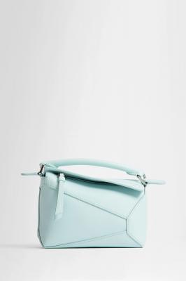 LOEWE薄荷色迷你Puzzle包包