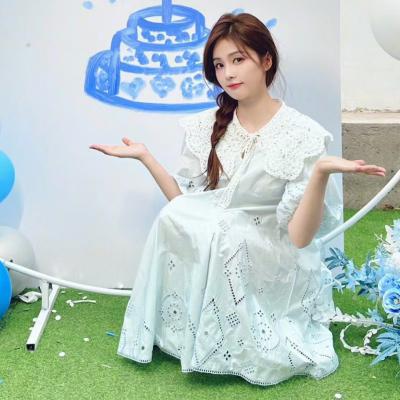 Ganni白鹿同款连衣裙