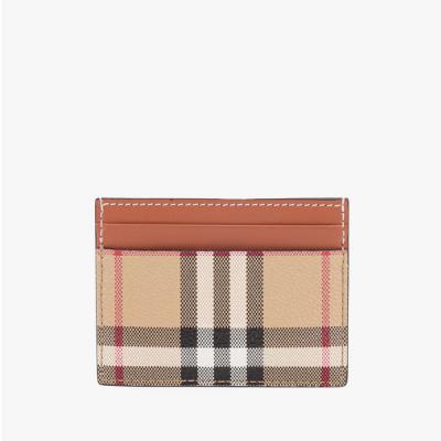 BURBERRY 格纹卡包