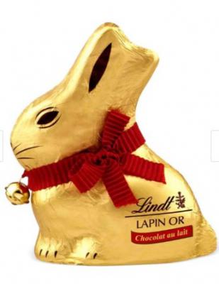Lindt牛奶巧克力兔兔