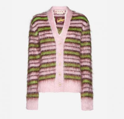 Marni马海毛针织开衫