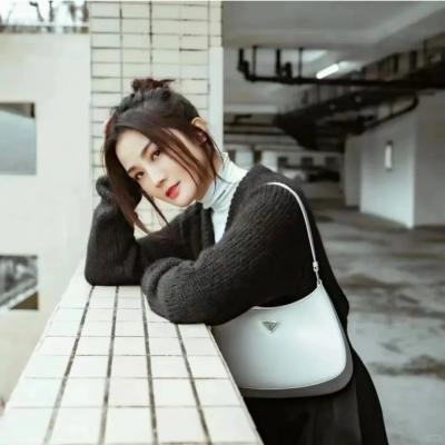 白色Cleo马鞍包