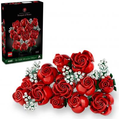 Lego玫瑰花束