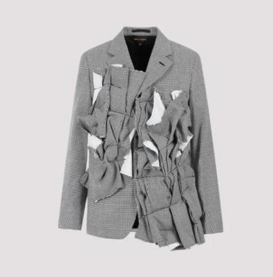 COMME DES GARCONS 褶皱西装