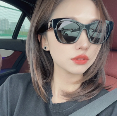 Chanel 5478 新款爱心墨镜