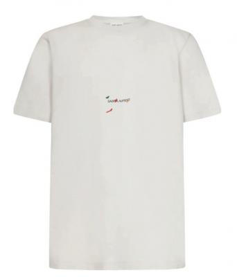Saint Laurent 彩绘纯色T恤