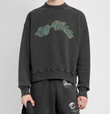 OFF-WHITE logo印花卫衣