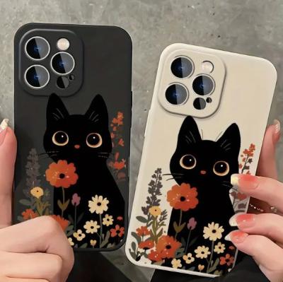 花朵和小猫