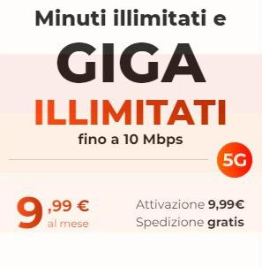 9.99€ 无限流量 5G信号
