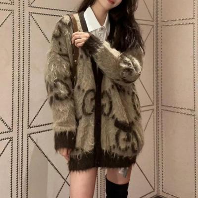 Gucci logo开衫