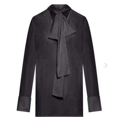 Sportmax 飘带真丝衬衫