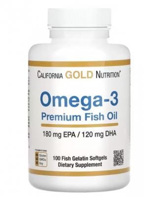 CGN优质鱼油高纯度Omega*100粒
