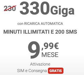 9.99€享330GB+无限通话