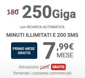 7.99€享250GB+无限通话