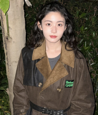 Barbour x GANNI 联名油蜡夹克