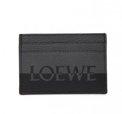 LOEWE logo荔枝纹卡包