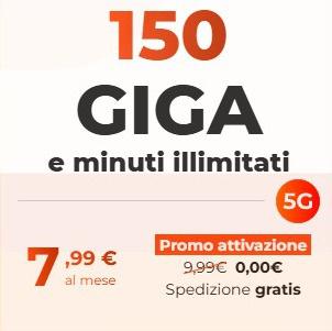 7.99€ 150G流量