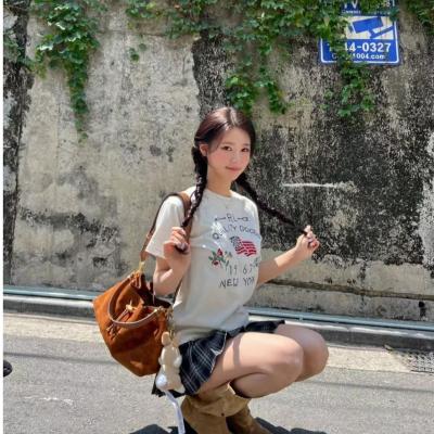 拉夫劳伦 刺绣印花T恤