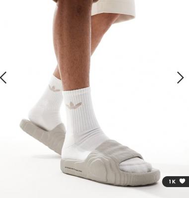 石灰白 Adilette 22