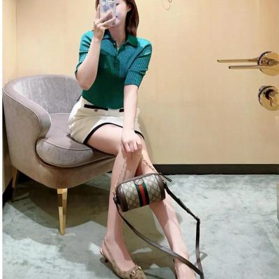 Gucci Ophidia 老花圆筒包3