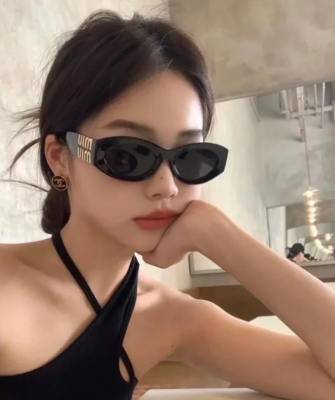 MiuMiu猫眼墨镜