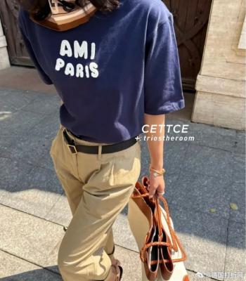 AMI 新款logo短袖