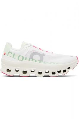White & Green Cloudmonster 运动鞋