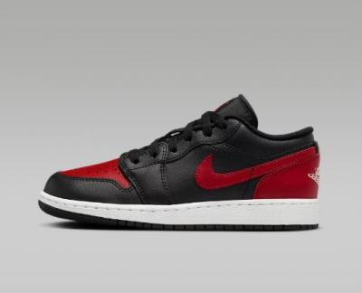 AJ 1 Low 黑红