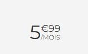 5.99€ 50G 套餐
