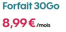 8.99 € 30G套餐