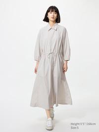尼龙连衣裙