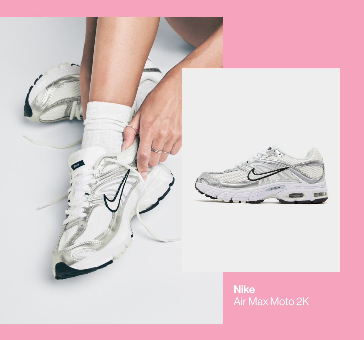 Nike Air Max Moto 2K 女款 白色