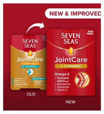 Omega-3葡萄糖胺+姜黄胶囊30粒