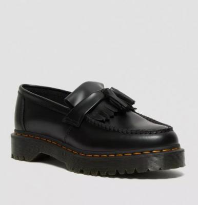 皮革流苏乐福鞋