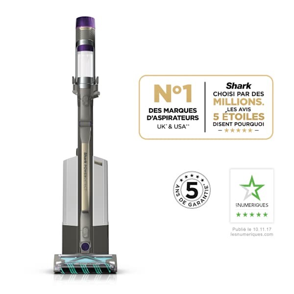 无绳吸尘器 Shark PowerDetect Clean & Empty IP3251EUT