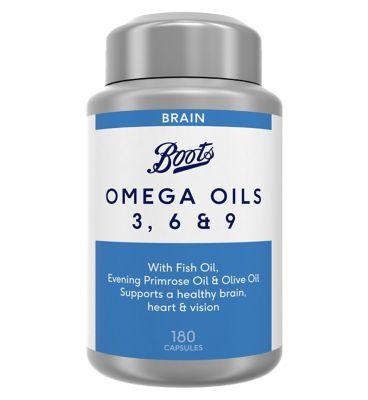 Omega 3 6 & 9 鱼油*180粒