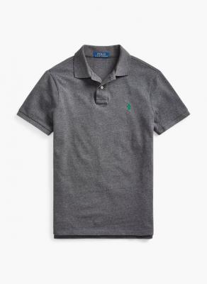 灰色POLO衫