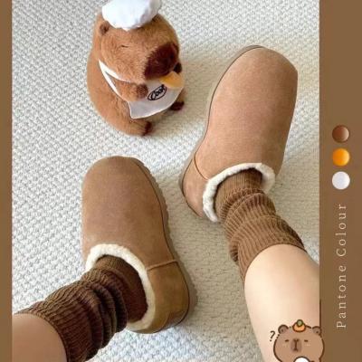 卡皮巴拉厚底靴