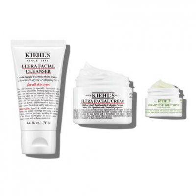 高保湿面霜50ml+洁面乳75ml+牛油果眼霜14ml