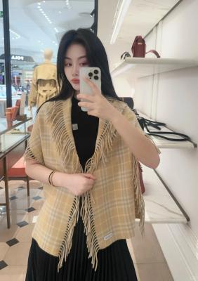 纯羊绒流苏围巾