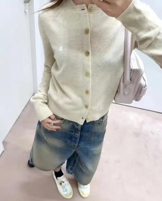 Acne 笑脸羊毛开衫