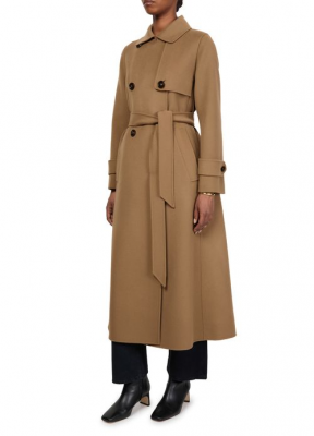 S MAX MARA 系带风衣式大衣